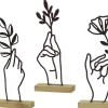 Aufsteller mit Blume HANDS
