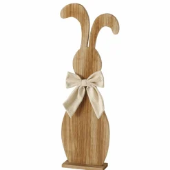 Figur Hase XXL mit Schleife BERNADO