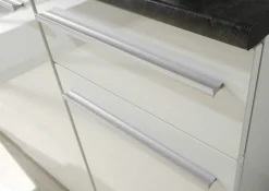Küchenblock JAZZ SINGLE Z 160 WHITE