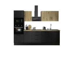 Küchenblock mit E-Geräten CORNWALL (Zeile-Backofen-Mikrowelle) VIII