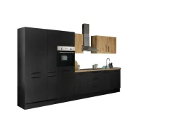 Küchenblock mit E-Geräten CORNWALL (Zeile-Backofen-Kühlschrank-Apotheker) VII