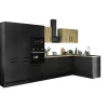 Küchenblock mit E-Geräten CORNWALL (Ecke-Backofen-Kühlschrank-Apotheker) VIII