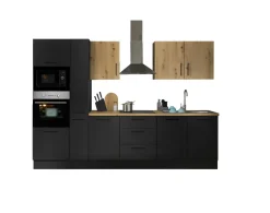 Küchenblock mit E-Geräten CORNWALL (Zeile-Backofen-Mikrowelle) IX