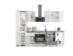 Küchenblock mit E-Geräten HASTINGS (Zeile-Kühlschrank) I
