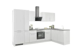 Küchenblock mit E-Geräten HASTINGS (Ecke-Kühlschrank-Apotheker) I