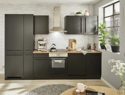 Küchenblock mit E-Geräten JAZZ 8 (Zeile-Kühlschrank-Apotheker) II