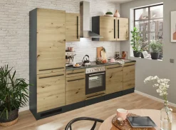 Küchenblock mit E-Geräten JAZZ 8 (Zeile-Kühlschrank) III