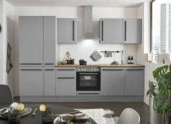Küchenblock mit E-Geräten MANCHESTER (Zeile-Kühlschrank-Apotheker) II
