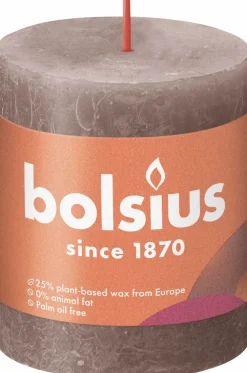 Kerze Rustik Rustikales Taupe