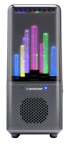 Lautsprecher mit LED Tanzstäben DUNLOP