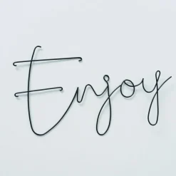 Wandobjekt Schrift ENJOY
